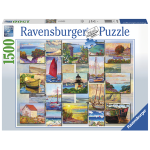 Ravensburger - 1500 Piece - Coastal Collage