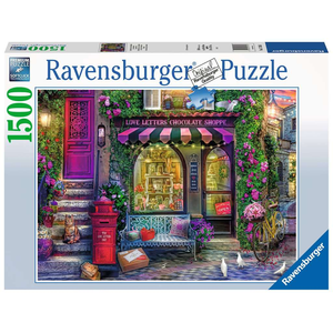 Ravensburger - 1500 Piece - Love Letters Chocolate Shop