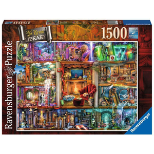 Ravensburger - 1500 Piece - The Grand Library