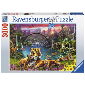Ravensburger - 3000 Piece - Tigers in Paradise