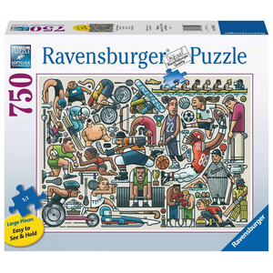 Ravensburger - 750 Piece Large Format - Athletic Fit