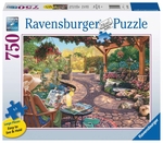 Ravensburger - 750 Piece Large Format - Cozy Backyard Bliss-jigsaws-The Games Shop