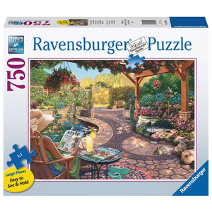 Ravensburger - 750 Piece Large Format - Cozy Backyard Bliss