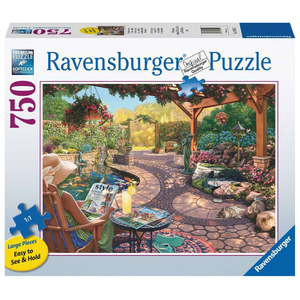 Ravensburger - 750 Piece Large Format - Cozy Backyard Bliss