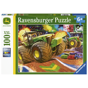 Ravensburger - 100 Piece - John Deere Big Wheels