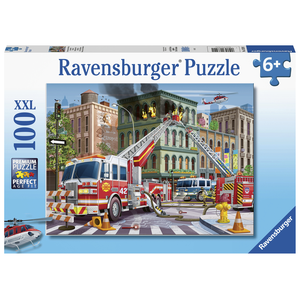 Ravensburger - 100 Piece - Fire Truck Rescue