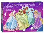 Ravensburger - 10 to 16 Piece 4 in 1 set - Disney Princesses Shaped-jigsaws-The Games Shop