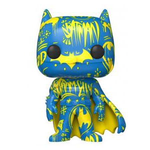 POP VINYL- Batman (comics) - Batman Blue & Yellow (Artist Series) with Protector