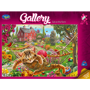 Holdson - 300 piece Gallery 4 - Cat on the Farm