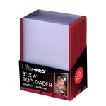 Ultra Pro Toploader Red Border 25pk-accessories-The Games Shop