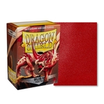 Dragon Shield Sleeves - 100 Matte Ruby-accessories-The Games Shop