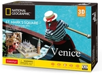 Cubic 3D - National Geographic - St Mark's Sq Venice-construction-models-craft-The Games Shop