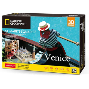 Cubic 3D - National Geographic - St Mark's Sq Venice