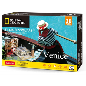 Cubic 3D - National Geographic - St Mark's Sq Venice