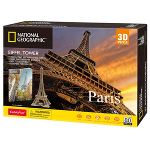 Cubic 3D - National Geographic - Eiffel Tower Paris