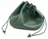 Dice Bag - Multipocket Leather Green-card & dice games-The Games Shop