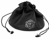 Dice Bag - Multipocket Leather Black-card & dice games-The Games Shop