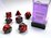 CHESSEX DICE - POLYHEDRAL SET (7) - GEMINI PURPLE-RED GOLD