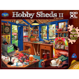 Holdson - 500 piece Hobby Sheds II - A Man Cave