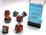 CHESSEX DICE - POLYHEDRAL SET (7) - GEMINI RED-TEAL/GOLD