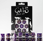 Q Workshop Cats Dice Set - Purrito-board games-The Games Shop
