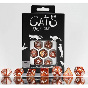 Q Workshop Cats Dice Set - Muffin