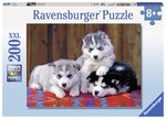 Ravensburger - 200 Piece - Mignons Huskies-jigsaws-The Games Shop