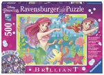 Ravensburger - 500 Piece Brilliant Jewel - Disney Ariel's Underwater Paradise-jigsaws-The Games Shop