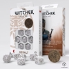 Q WORKSHOP WITCHER DICE SET GERALT THE WHITE WOLF-accessories-The Games Shop