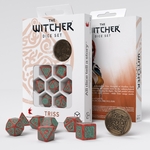 Q WORKSHOP WITCHER DICE SET TRISS MERIGOLD THE FEARLESS-accessories-The Games Shop