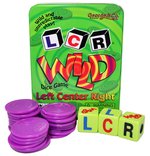 LCR - Left Centre Right Wild-card & dice games-The Games Shop