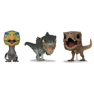 Pop Vinyl - Jurassic World 3 - Dinosaurs 3 Pack