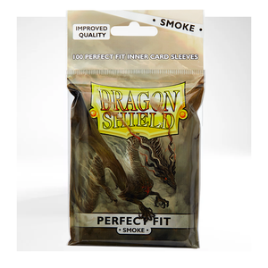 DRAGON SHIELD SLEEVES - 100 PERFECT FIT SMOKE