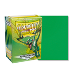 DRAGON SHIELD SLEEVES - 100 MATTE APPLE GREEN-accessories-The Games Shop
