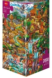 Heye -2000 Piece - Berman Exotic Safari-jigsaws-The Games Shop