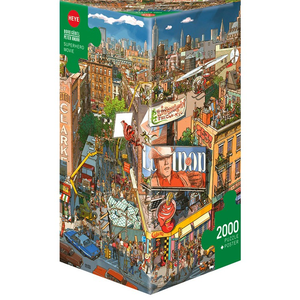 Heye -2000 Piece - Gobel & Knorr Superhero Movie