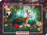 Heye -1000 Piece - Fauna Fantasy Jackalope-jigsaws-The Games Shop