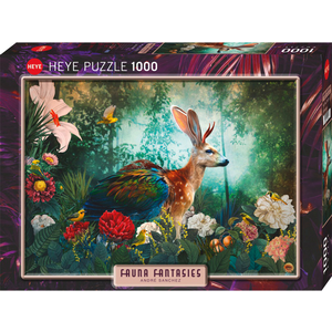 Heye -1000 Piece - Fauna Fantasy Jackalope