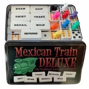 Mexican Train Dominoes - Deluxe