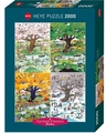 Heye - 2000 Piece - Classic Blachon 4 Seasons-jigsaws-The Games Shop