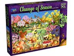 Holdson - 500 XL Piece - Change of Seasons - Autumn Garden-jigsaws-The Games Shop