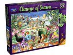 Holdson - 500 XL Piece - Change os Seasons - Winter Garden-jigsaws-The Games Shop