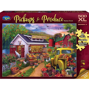 Holdson - 500 XL Piece - Pick Up's & Produce 3 - Market Fresh