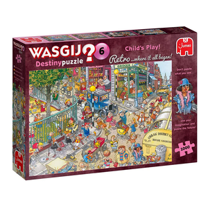 Jumbo - 1000 Piece Wasgij Destiny - Retro #6 Child's Play