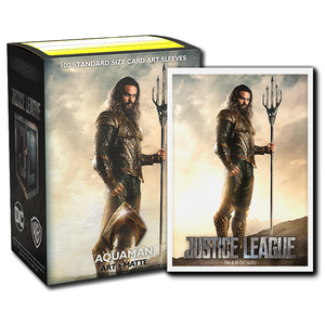 DRAGON SHIELD SLEEVES - 100 AQUAMAN JUSTICE LEAGUE