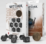 Q Workshop Witcher Dice Set Geralt Silver Sword-card & dice games-The Games Shop