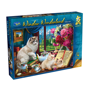 Holdson - 1000 Piece Window Wonderland 2 - China Cats