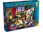 Holdson - 1000 Piece Window Wonderland 2 - Evening Tea Party-jigsaws-The Games Shop
