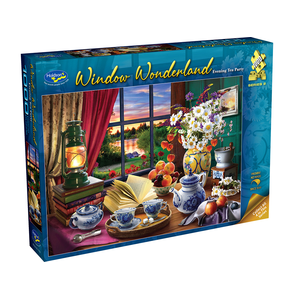 Holdson - 1000 Piece Window Wonderland 2 - Evening Tea Party