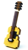 Nanoblock - small Acoustic Guitar-construction-models-craft-The Games Shop